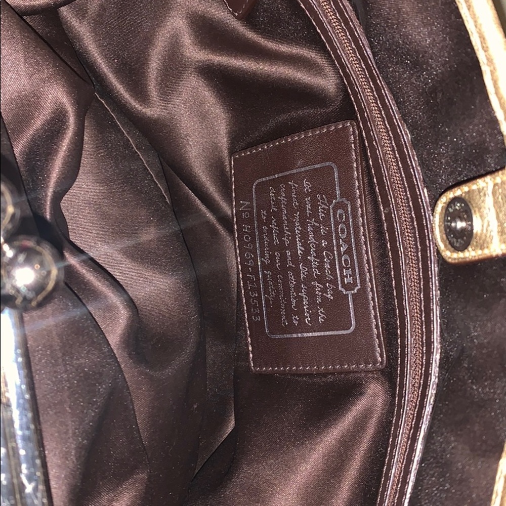 Coach Monogram Handbag - Picture 5 of 9